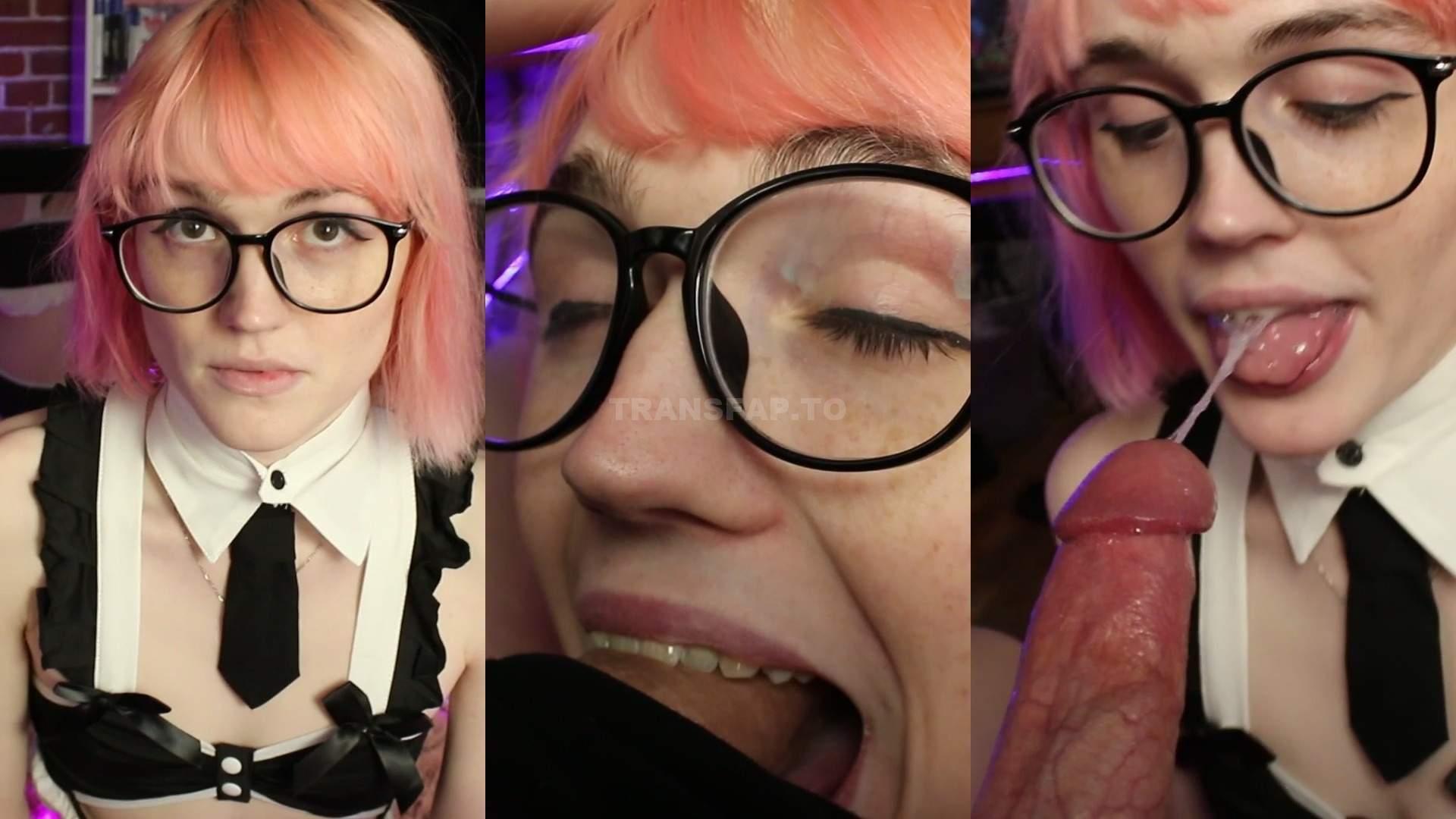 Clairegemini Deepthroats Cock Like A Pro Onlyfans Leaked Video