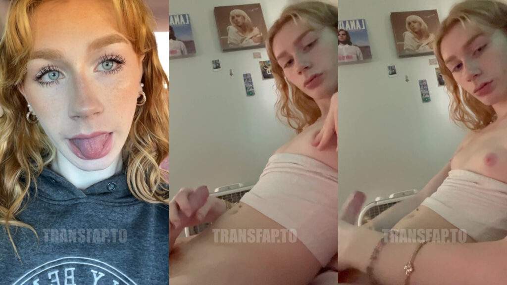 Sticker123star Making Her Girl Cock Cum Onlyfans Leaked Video