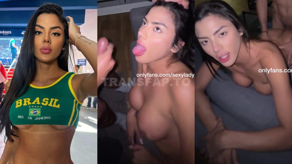 Fernanda Araujo Aka Sexylady__ Threesome Onlyfans Leaked Threesome Trans Video
