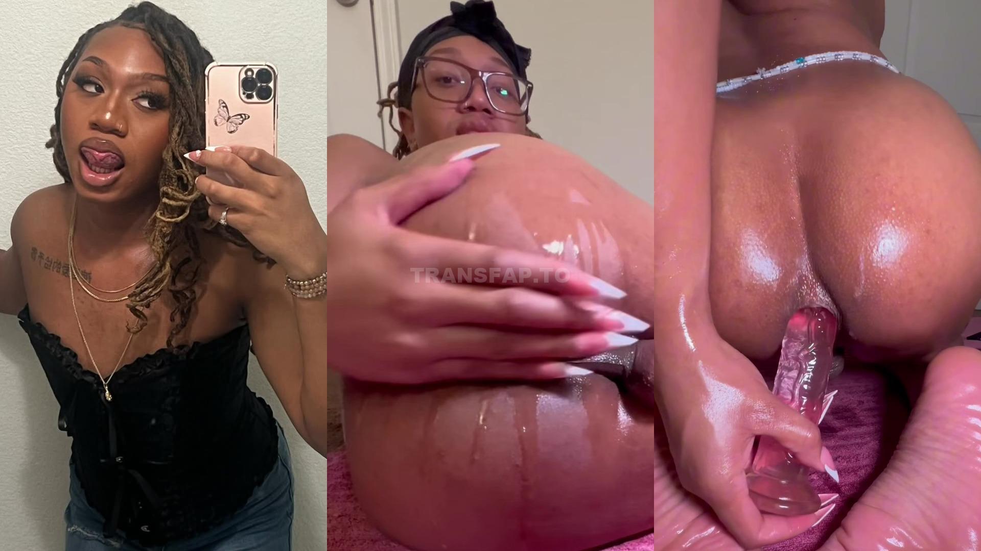 Imyourangeii Oils Up Her Booty Before Using Dildo Onlyfans Leaked Video
